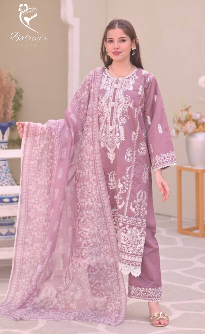 Eman Lilac - BalreejFashion image 0